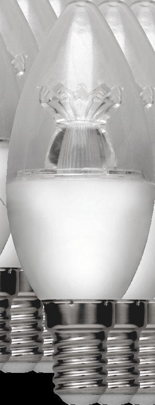LED CAX energooszczędna lampa LED ŹRÓDŁA ŚWIATŁA LED OBUDOWA: tworzywo sztuczne KLOSZ: przeźroczysty, tworzywo sztuczne -