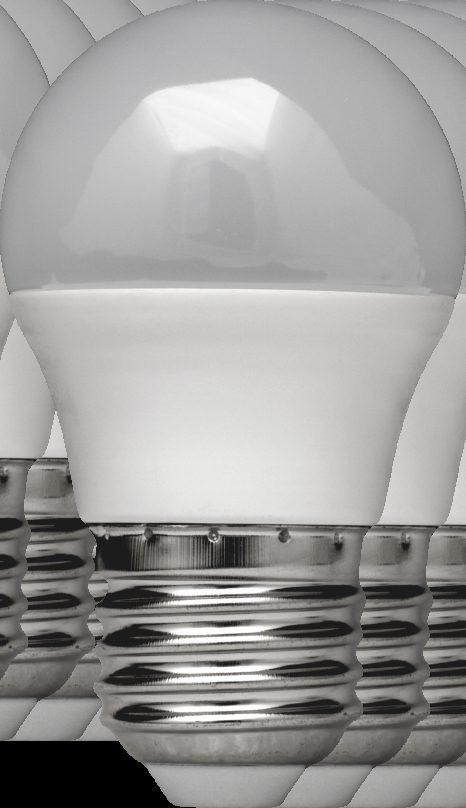 LED GL energooszczędna lampa LED ŹRÓDŁA ŚWIATŁA LED OBUDOWA: tworzywo sztuczne KLOSZ: mleczny, tworzywo sztuczne - Zamiennik tradycyjnej żarowej żarówki świecowej - Lampa do ogólnego przeznaczenia