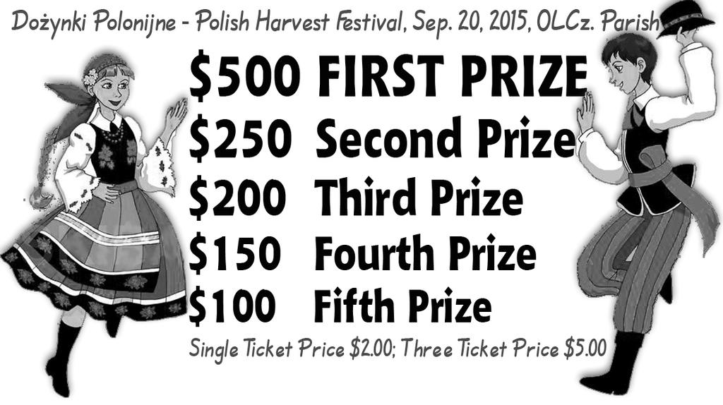 CHURCH DONATIONS: by Maria Makar - $100 DOŻYNKI DONATIONS: by Maria Makar - $50 by Parishioners - $20; by Parishioners - $100 by Apolonia & Stanisław Skrzyniarz - $100 by Genowefa & Jan Kotowski -