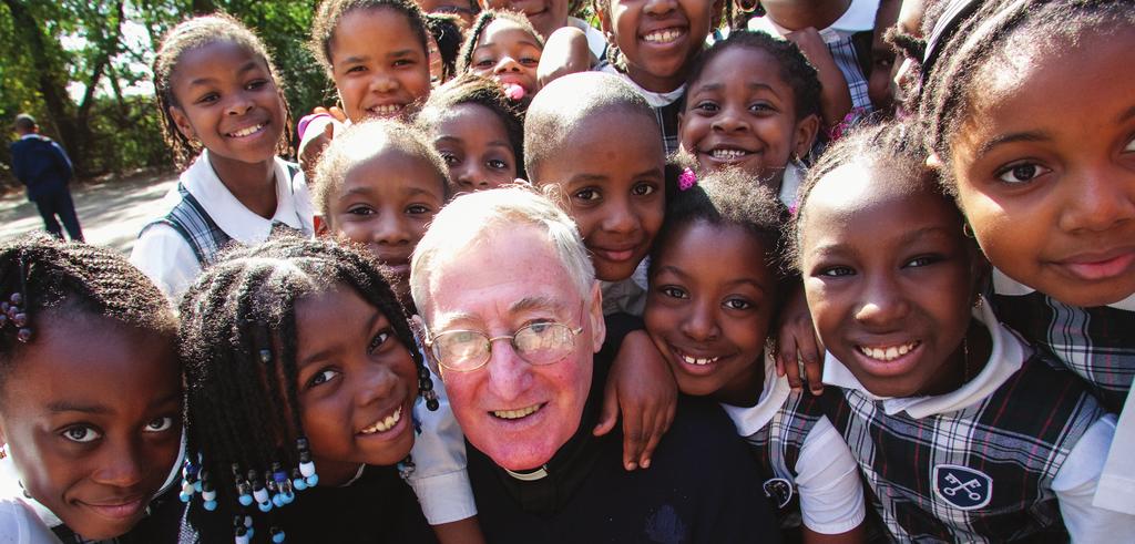 Meet Fr. Joy Living Up to His Name Fr. Bill Joy is no stranger to the city of Boston.