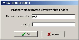 5. KONFIGURACJA MULTIPLEKSERA APLIKACJA LANWIN WERSJA 4 Sposób dostępu do poszczególnych opcji oraz paneli konfiguracji i monitorowania urządzeń (w tym TM-65) dla programu LanWin 4 oraz szczegółowy