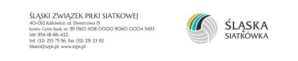 Zadanie zostało wsparte ze środków budżetu Samorządu Województwa Śląskiego. L.dz. 4/2018 Katowice, 16.01.2018 r. Komunikat nr 19 sezonu 2017/2018 Dotyczy: III etap rozgrywek juniorów rocznik 1999 r.