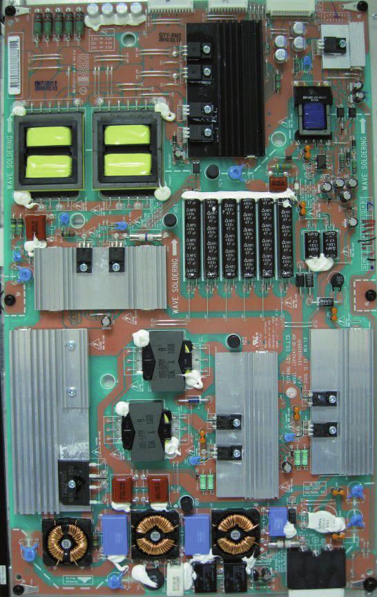V praca 392V z Hot Gnd F50 3.5A/250V STBY 6V praca 39V z Hot Gnd F00 6.