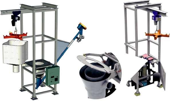 STELARZE Z DŹWIGAMI STRUCTURES WITH CRANE SPECIAL FOR TITANIUM DIOXIDE SPECJALNE DO DWUTLENKU