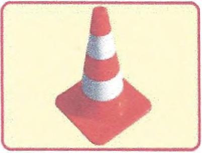 tyczkami o długości minimum 150 cm.