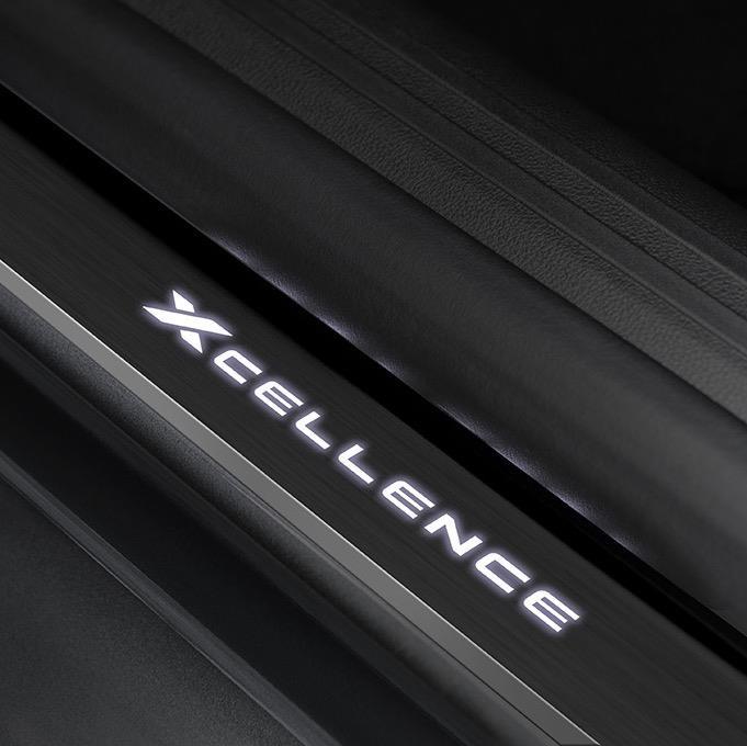Nadwozie Reference Style Full LED Xcellence FR Listwa okien w kolorze chromu - - - 77 Relingi dachowe czarne (dotyczy tylko Leona Sportourer ST) bez dopłaty bez dopłaty - bez dopłaty Relingi dachowe