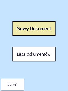 2.3 Dokumenty Funkcjonalność zawarta w module Dokumenty pozwala na stworzenie wielu niezależnych od siebie dokumentów zawierających listy towarów z ilościami wpisanymi przez użytkownika.