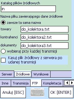 folderów i plików z danymi. 2.6.
