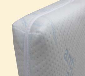 MATERAC KOKOS-PIANKA-KOKOS (120 x 60 x 9 cm) Skład : mata kokosowa, bezfreonowa pianka poliuretanowa, włóknina puszysta, zdejmowany pokrowiec z tkaniny (30% bawełna, 70 % poliester).