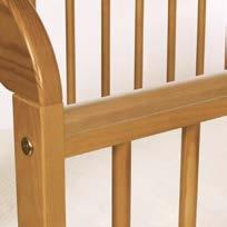 Łóżeczko dziecięce/ Children s bed TOMI XVIII KRÓLIK KOLEKCJA KRÓLIK Kolekcja pościeli/ Bedding set 15 woal beżowy beige voile 8 TOMI XVIII opcja łóżeczka z przykrywaną szufladą (kolor na zdj.