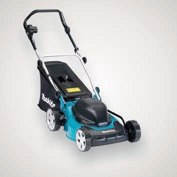 koszenia 3-stopniowa Napęd posuw ręczny Pojemność kosza 35 l Obudowa polipropylenowa 14,9 kg Opcja mulczowania nie ELEKTRYCZNA KOSIARKA DO TRAWY ELM4110 ę Przeznaczona do ogrodów o powierzchni do 600