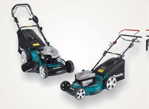 Narzędzia ogrodowe SPALINOWA KOSIARKA DO TRAWY PLM4818 ę Wydajny silnik 4- suwowy Briggs & Stratton (OHV) ę Przeznaczone do ogrodów o powierzchni do 1400 m² ę Stabilna, solidna obudowa stalowa ę