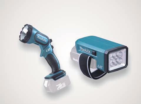 0 LATARKA AKUMULATOROWA BML186 ę Ergonomiczny kształt ę Bardzo długi czas świecenia z akumulatorem Li-Ion BL1830 (18 V / 3,0 Ah) ę Zabezpieczenie chroniące przed nadmiernym rozładowaniem akumulatora