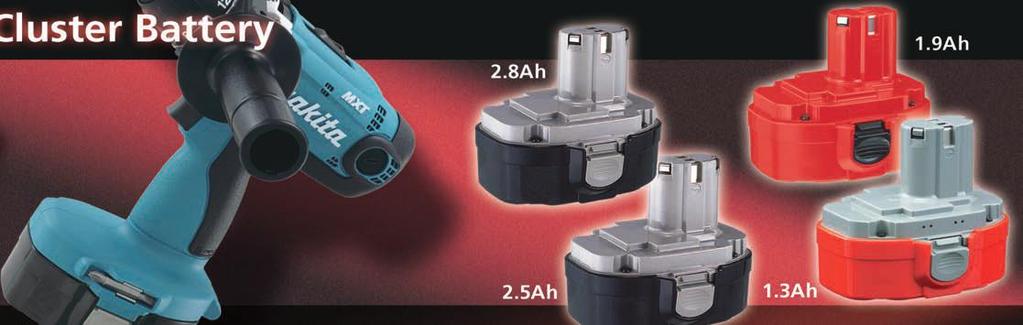 miękki / twardy 14 / 24 Nm Zakres mocowania 0,8-10 mm z akumulatorem 1,5 kg 2.8 2.5 1.9 1.3 12V AKUM.