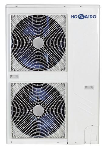 SYSTEMY OGRZEWANIA TYPU SPLIT (FULL DC INVERTER) POWIETRZE WODA DLA CHŁODZENIA, OGRZEWANIA ORAZ CWU Split DC inwerter dla instalacji hydronicznych Nowe modele splitów HOKKAIDO zapewniają bardzo