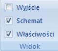 1.5 Widok Aktywuj i deaktywuj następujące pola: