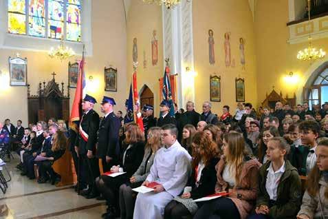 11 listopada 2018 r., Wadowice Górne. Kościół p.w. Św. Anny w Wadowicach Górnych.