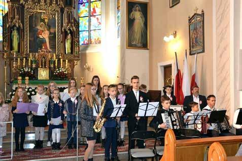11 listopada 2018 r., Kościół Parafialny p.w. Św. Anny w Wadowicach Górnych.