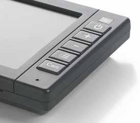 dziennego / nocnego Konfigurowane znaczniki odległości DOMETIC PERFECTVIEW M 75LX Cyfrowy panel LCD z