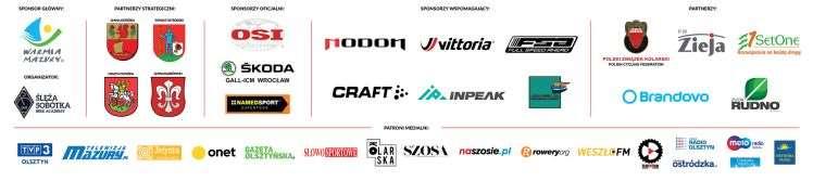 Organizator: Data / Date: Dystans/Distance: Prędkość/Avarage: Ślęża Sobótka Bike Academy 30.06.2019 13:15 183.6 km Mężczyźni OPEN 42.