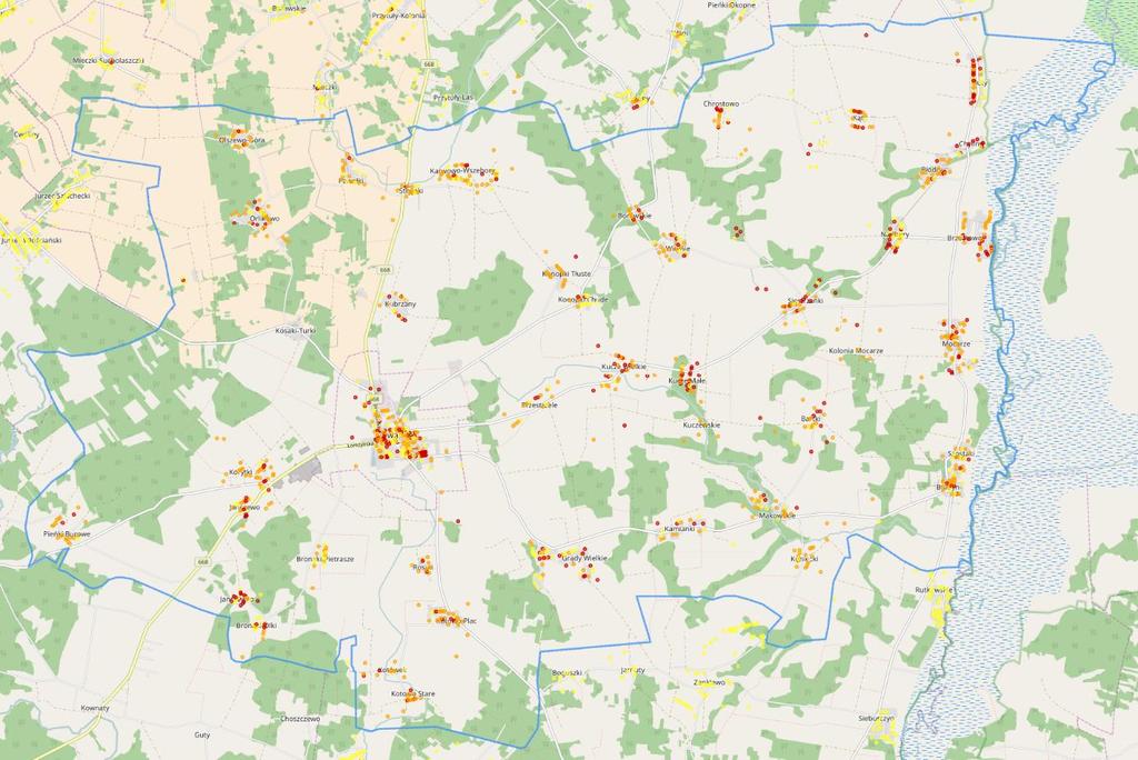 Źródło: www.geoazbest.pl SFERA PRZESTRZENNO-FUNKCJONALNO-TECHNICZNA O potencjale i atrakcyjności danego obszaru świadczą także warunki przestrzennofunkcjonalno-techniczne.