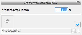 posadowienia projektowanych i umieszczonych w projekcie elementów projektowanej sieci (lub wybranych obiektów).