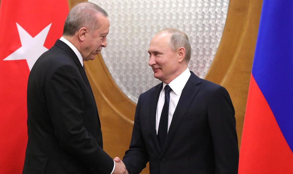 ŹRÓDŁO: KREMLIN.RU współpracują też w ramach Black Sea Naval Co-Operation Task Group (BLACKSEAFOR). Tureckie okręty brały też udział w goszczonych przez Ukrainę ćwiczeniach Sea Breeze 2018.
