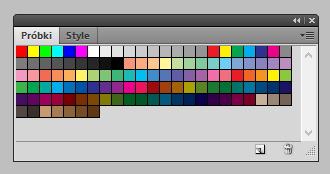 Kolory możemy wybierać w programie Photoshop na trzy sposoby: Panel Swatches (Próbki)