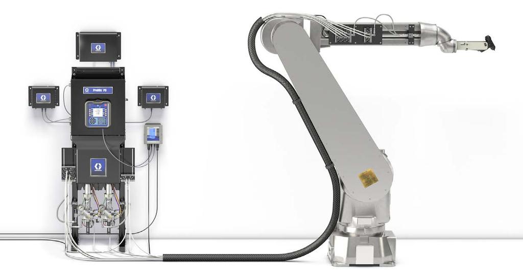 Technologia zautomatyzowana PD U podstaw zautomatyzowanej technologii PD firmy Graco leży wydajność i skuteczność.