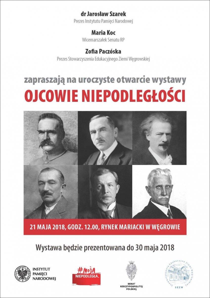Możemy zapoznać się z syletkami sześciu mężó stanu, dzięki którym po 123 latach nieoli Polska odzyskała niepodległość.