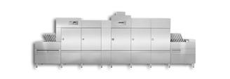 Zmywarki tunelowe z transportem koszy Zmywarki tunelowe wielozbiornikowe z transportem koszy MTF Zmywarki tunelowe wielozbiornikowe z transportem koszy MTR Model Ilość zbiorników Wydajność talerze/h