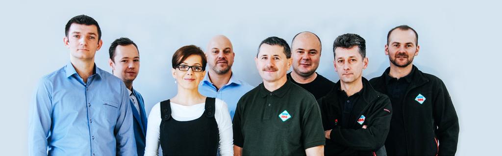 prowadzonych szkoleń dla serwisów zewnętrznych.