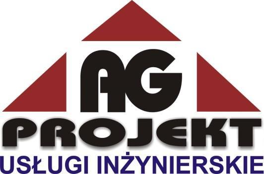 AG PROJEKT Usługi Inżynierskie mgr inż. Adrian Gajda ul. Mickiewicza 8/17, 12-200 Pisz NIP 849-147-92-51, REGON 280340701 tel. 604 48 47 26 www.agprojekt.