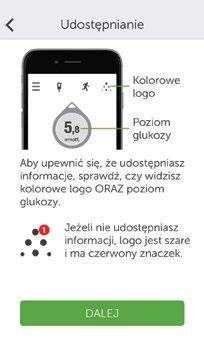 Krok Co należy zrobić 4 Jak sprawdzić, czy dane są udostępniane.