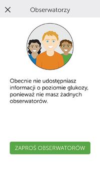 3.3 Zapraszanie Obserwatorów Krok Co należy zrobić 1 Stuknąć w ZAPROŚ OBSERWATORÓW, aby wybrać