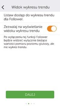 Stuknąć we włącznik Zezwalaj na wyświetlanie widoku wykresu trendu, aby umożliwić Obserwatorowi