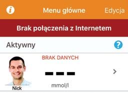 Obserwatorzy będą również mieć dostęp do paska stanu, aby móc określić, jaki jest aktualny stan systemu Dexcom Share.
