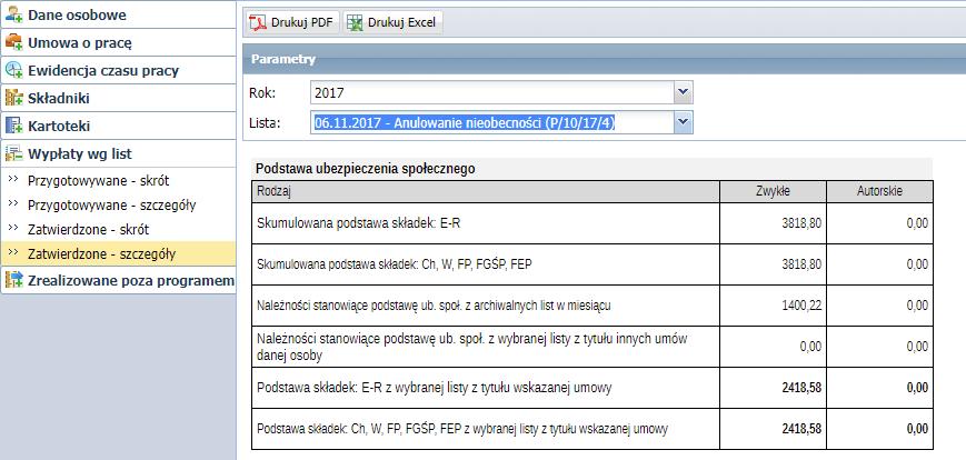 Płace VULCAN. Jak anulować absencję pracownika rozliczoną na zatwierdzonej liście płac?