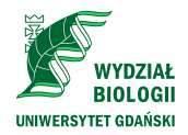 Obszar wiedzy: Nauki Przyrodnicze Dziedzina: Nauki Biologiczne Dyscyplina: Biologia OPRACOWANIE I ZASTOSOWANIE METOD