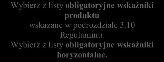 lub wybór z listy rozwijanej (limit znaków dla pola (poza ogólnym limitem dla projektu) -300 znaków) Nr 1 1.