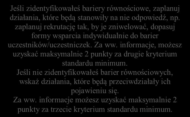 materiałów rekrutacyjnych, w tym informacyjno-promocyjnych Rekrutację opisz dokładnie, uwzględniając uwarunkowania wynikające z cech grupy docelowej.