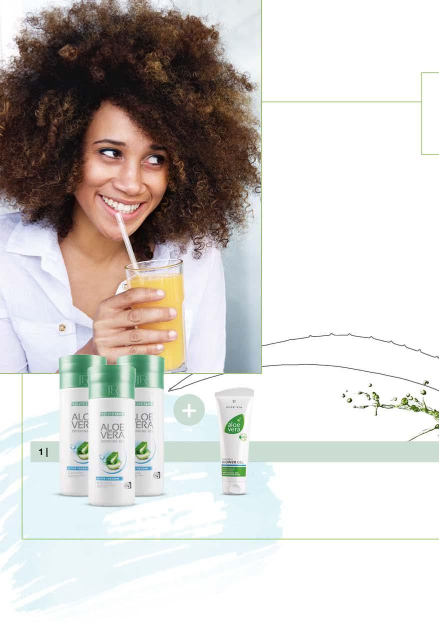 1 Pora obudzić się z zimowego snu i przestawić się na bardziej aktywne spędzanie czasu wolnego. Postaw na nasze produkty Aloe Vera.