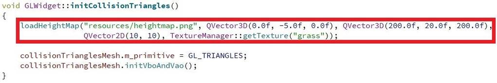 - implementacja Należy dodać deklarację metody loadheightmap() do klasy GLWidget w pliku