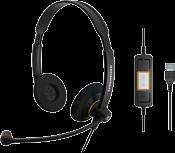 funkcjami połączenia Nakładki z gąbki na przetworniki akustyczne Optymalizacja pod kątem UC i softfonów Możliwość włączenia "EU Noise Limiter" * SC 30 USB ML Słuchawka na jedno ucho Filtrujący