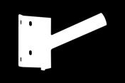 LEDStreetlight 65W-4000K-SE HID 100W 65 7475 115 4000 1,25 Akcesoria 543098001100 LEDStreet-SE-Wall-Bracket