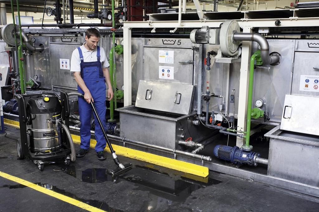 Dane techniczne Moc przyłącza kw 1,2 IVC 60/12-1 Ec H Z22 4039784463721 Wydatek powietrza l/s / m³/h 62,5 / 225 Podciśnienie mbar / kpa 244 / 24,4 Pojemność zbiornika l 60 Powierzchnia filtracyjna m²