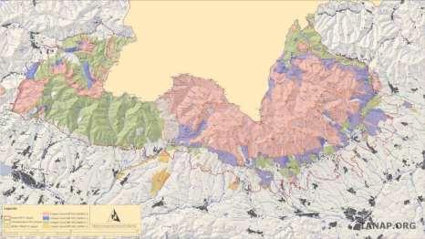 R. Čief, B. Nižnanský, Geographical Aspects of the National Park... a čitateľnosť grafického vyjadrovania, datovanie máp a ich obsahu, kompozícia máp. Obr.