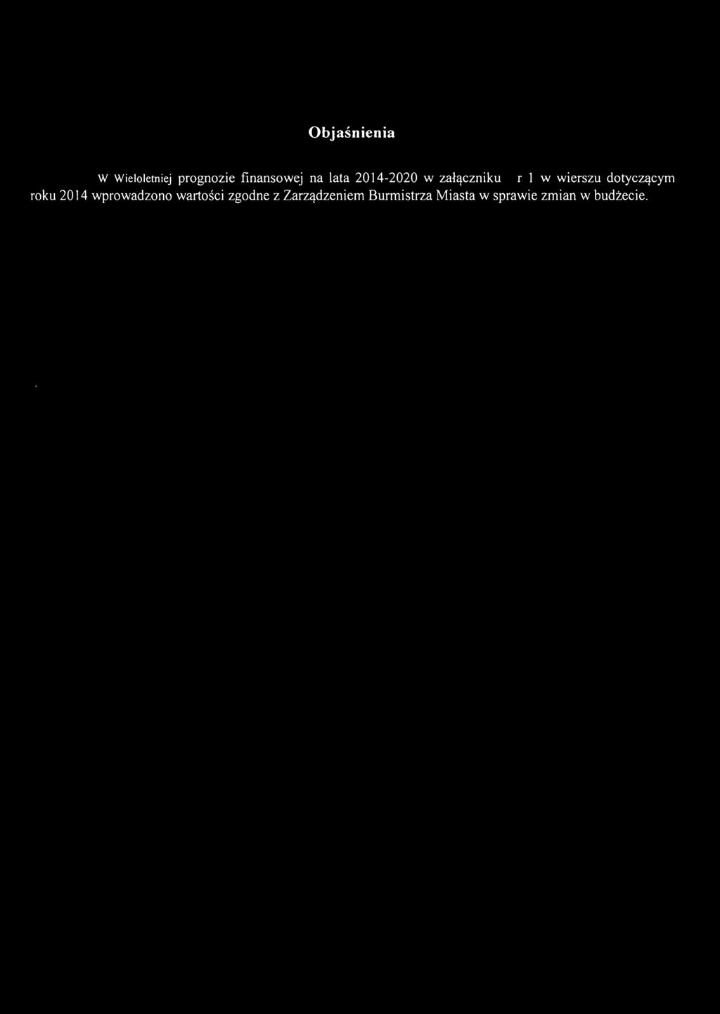 dotyczącym roku 2014 wprowadzono wartości zgodne z