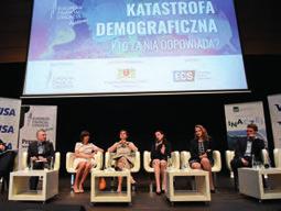 EUROPEJSKI KONGRES FINANSOWY Pięciu wytypowanych przez Jury finalistów konkursu wystąpiło w debacie otwarcia Akademii EFC pt. Co zmienilibyśmy w Polsce i Europie?