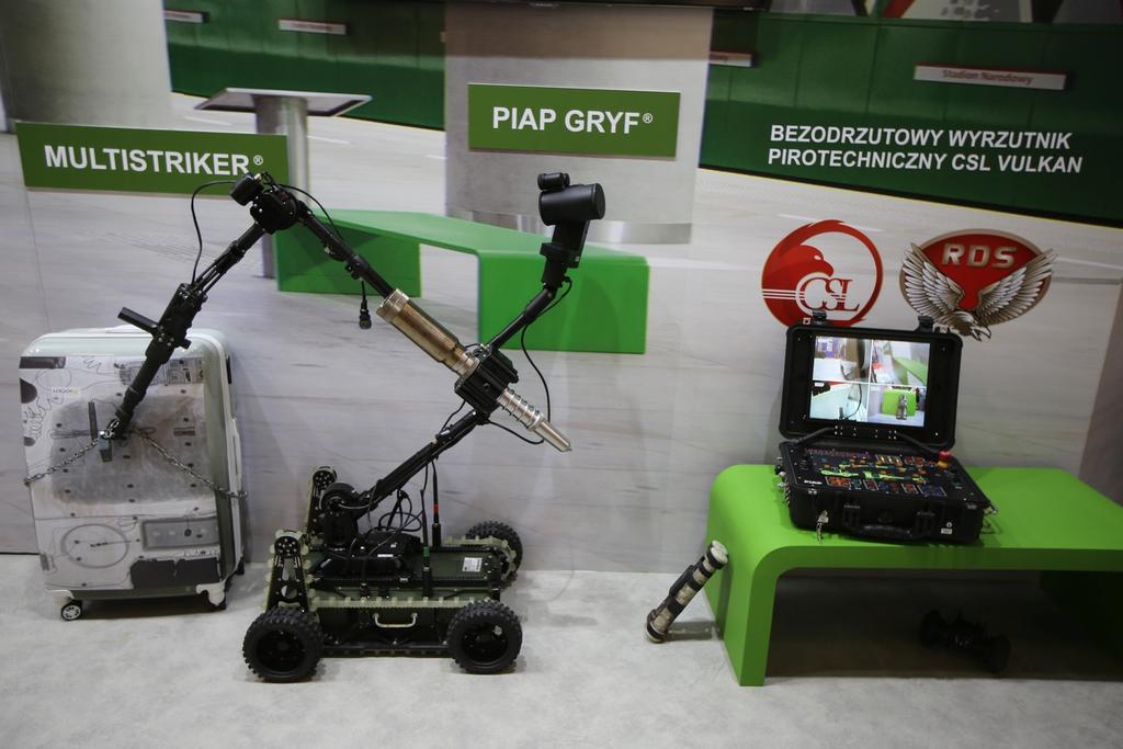RobotyPIAP GRYF, Multistriker i Vulcan. Fot. Marta Rachwalska/Defence24.